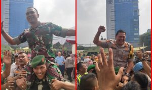 Anggota Polres Metro Jakarta Barat Serbu Markas Kodim 0503