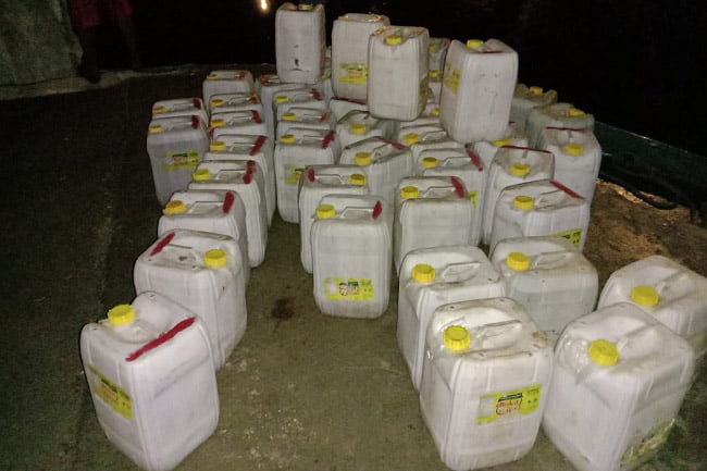 BB Penyeludupan Ratusan Cap Tikus Gagal Ditangan Polsek Sorong Kota