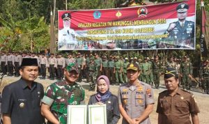 Bupati Brebes Buka TMMD Sengkuyung ke 105 Tahap II