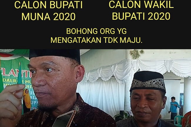 Dokter Baharuddin Pasti Maju di Pilkada Muna 2020