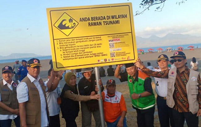 Kegiatan Ekpedisi Desa Tangguh Bencana Ajarkan Antisipasi Bencana Tsunami