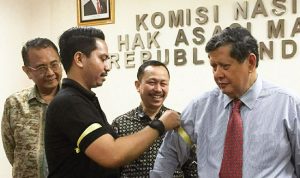 Gerakan Pita Kuning Kolaborasi Milineal Nusantara Dukung Independensi Komnas HAM