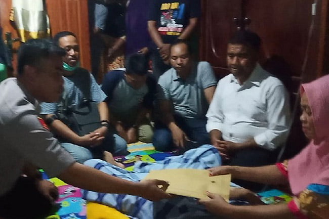 Angkatan 1999 Letting 18 NnZz Sepakat Ringankan Beban Aipda Arif