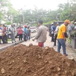 Pengusaha OAP Lakukan Aksi Pemalangan Kantor Bappeda Papua Barat