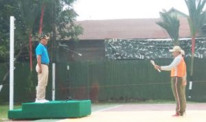 Makodim 1011 Kapuas Gelar Turnamen Bola Volly Dandim Cup 2019