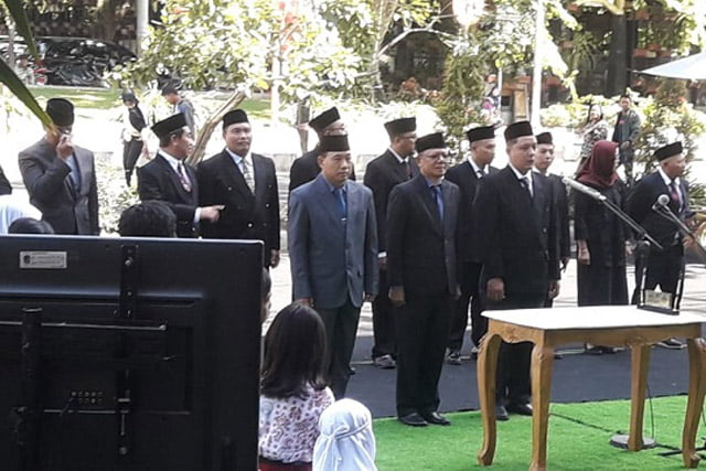 Bupati A3 Lantik Ir H Mujiono MSi Sebagai Sekda Banyuwangi