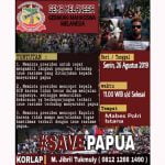 Gema Melanesia: Kepala BIN dan Kapolri Tidak Becus Dalam Bekerja