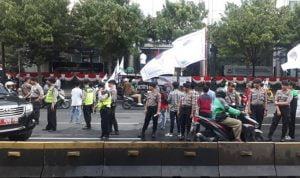 Ricuh, Massa Aksi Bela Rakyat Gorut Jilid 4 Blokir Jalan