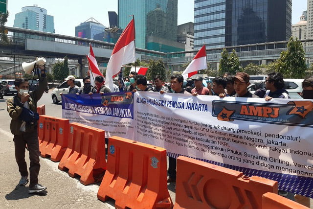 AMPJ Dukung Polda Metro Jaya Usut Pengibaran Bintang Kejora di Depan Istana