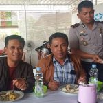 Anggota Polres Muna Jemput Kedatangan Dua Kapolres Muna