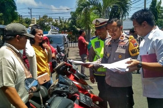 Gebyar Expo Motor Ranmor Digelar di Mapolres Banyuwangi