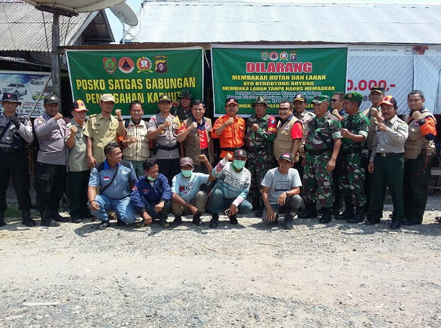 BPBD Kapuas Terima Kunker BNPB Masalah Penanganan Karhutla
