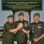 Korem Wijayakusuma Gelar Serah Terima Dua Pejabat