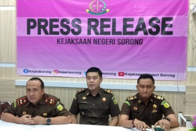 Kejari Sorong Tetapkan Tersangka Kasus Proyek Normalisasi Sungai