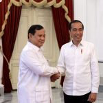 Presiden Jokowi Bertemu Prabowo Subianto di Istana Merdeka