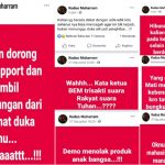 Keluarga dan Teman Immawan Randy Tersinggung Postingan Kudus Muharram