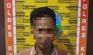 Polisi Bekuk Warga Mambulau Bersama 6 Paket Diduga Sabu