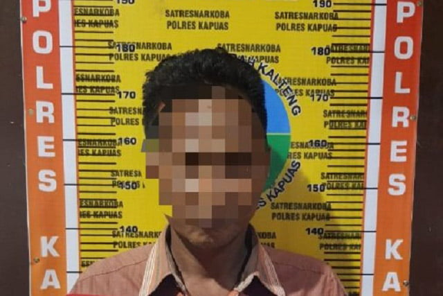 Polisi Bekuk Warga Mambulau Bersama 6 Paket Diduga Sabu