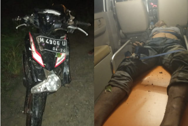 Kecelakaan Tunggal, Pengendara Motor Meninggal Dunia