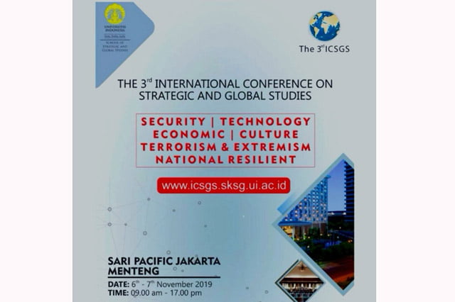 SKSG UI Gelar International Conference on Strategic and Global Studies