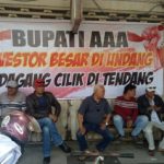 Aktivis dan LSM Bela Pedagang Pasar Satsuit Tubun Yang Digusur