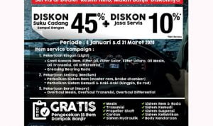 Hino Peduli Banjir, Cek Gratis dan Diskon Suku Cadang Up To 45 Persen