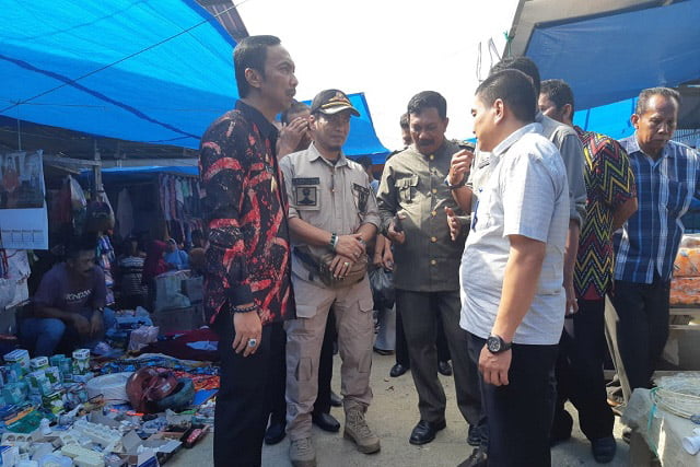 Wakil Bupati Wajo Sidak Pasar Atapange