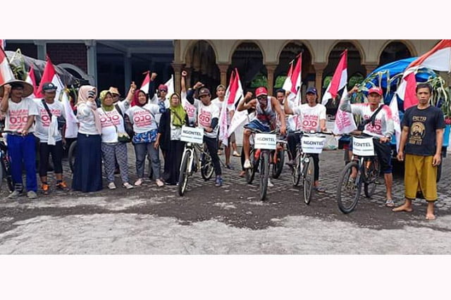 Ingin Curhat ke Gubernur, Warga Pancer Banyuwangi Kayuh Sepeda Onthel ke Surabaya