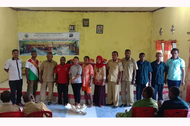 P3MD Raja Ampat Fasilitasi Musyawarah RKP Kampung Magey