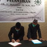 Muhammad Ali Resmi Menjadi Rektor UM Sorong Muhammad Ali Resmi Menjadi Rektor UM Sorong