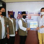 Bupati A3 Terima Bantuan Masker Dari Pengelola Hotel Dialoog Banyuwangi