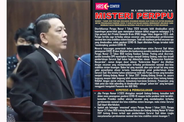 Menyingkap Tabir PERPPU Sapu Jagat Dibalik Pandemi Corona