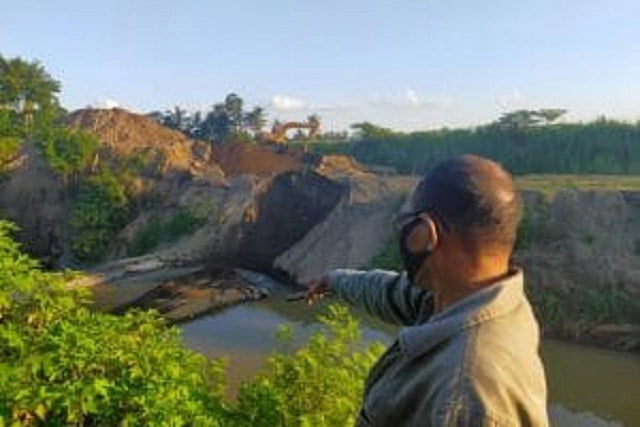 Diduga di Banyuwangi Ada Tambang Pasir Ilegal Berkedok Normalisasi Dam
