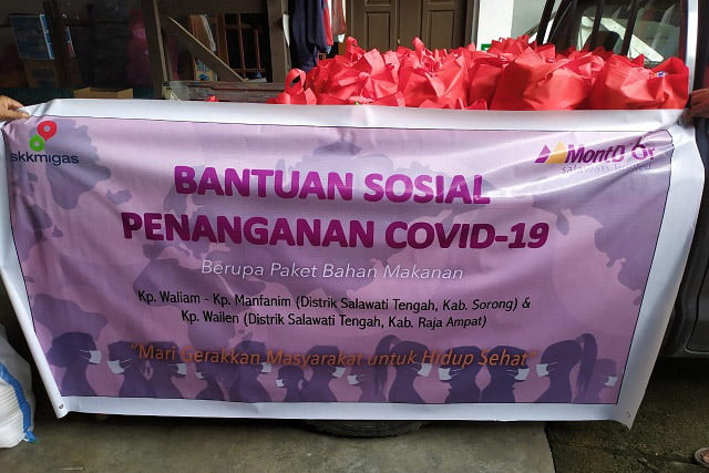 SKK Migas MontD’Or Oil Salawati Bantu Masyarakat di Tiga Kampung Pulau Salawati