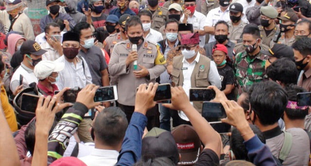 Pekerja Seni Banyuwangi Demo Minta Larangan Kegiatan Seni dan Hajatan Dicabut