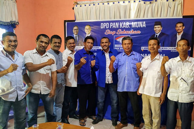 Pilkada Muna, DPD PAN Muna Tegaskan Hanya Beri Rekom ke dr Baharuddin