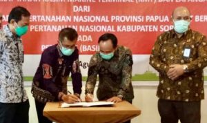 Kakanwil BPN Papua Barat Dukung Kelancaran Operasional SKK Migas dan KKKS