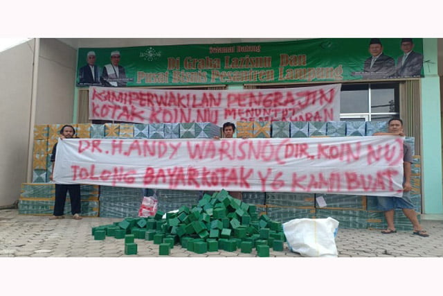 Direktur Koin NU LAZISNU Lampung Dituding Sengsarakan 200 Perajin Kayu Pesawaran