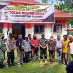 Bawaslu Manokwari Dukung Deklarasi Kampung Tolak Politik Uang