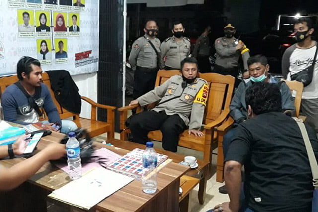 Kapolres Ketapang Cek Pengamanan Kantor KPU dan Bawaslu