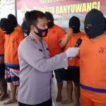 Polresta Banyuwangi Amankan 55 Pelaku Dalam Operasi Tumpas Narkoba