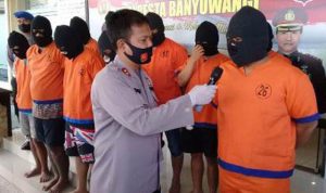 Polresta Banyuwangi Amankan 55 Pelaku Dalam Operasi Tumpas Narkoba