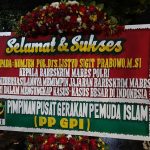 Apresiasi Kinerja Kabareskrim Mabes Polri, PP GPI Kirim Karangan Bunga