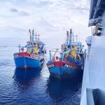 TNI AL Tangkap 3 Kapal Ikan Asing Diduga Illegal fishing di Selat Malaka
