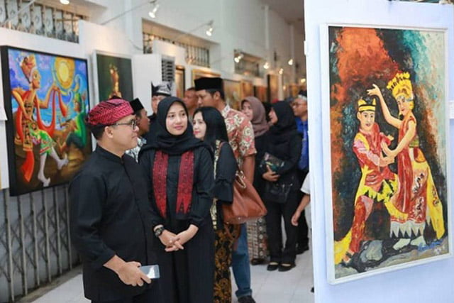 Seniman Banyuwangi Gelar Pameran Seni Sewu Gandrung