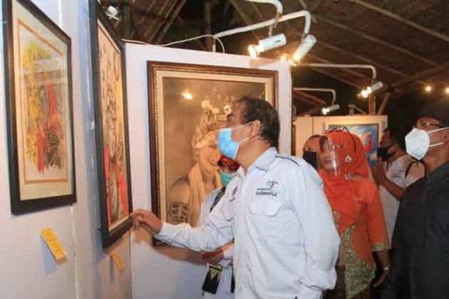 Seniman Banyuwangi Gelar Pameran Seni Sewu Gandrung