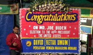 David Pemuda Minang Akan Kirim Rendang Spesial: Congratulations Mr Joe Biden