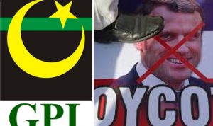 Tak Diijinkan Kepolisian Kepung Kedutaan, PP GPI Bakar Produk Prancis