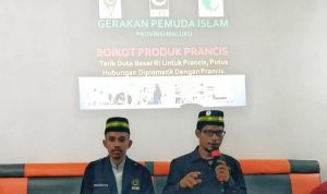 GPI Maluku Mengutuk Pernyataan Presiden Prancis, Boikot Produk Perancis