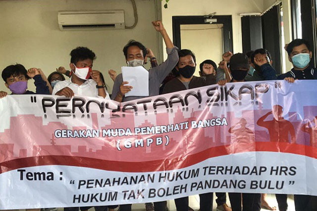GMPB Desak TNI-Polri Tindak Tegas Rizieq Shihab dan FPI